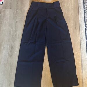 Ann Taylor Midnight Blue Wide-Leg Pants